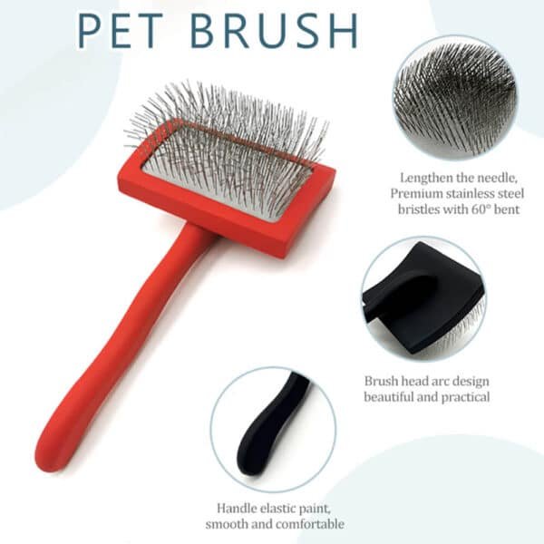 Long Pin Dog Hair Brush 3