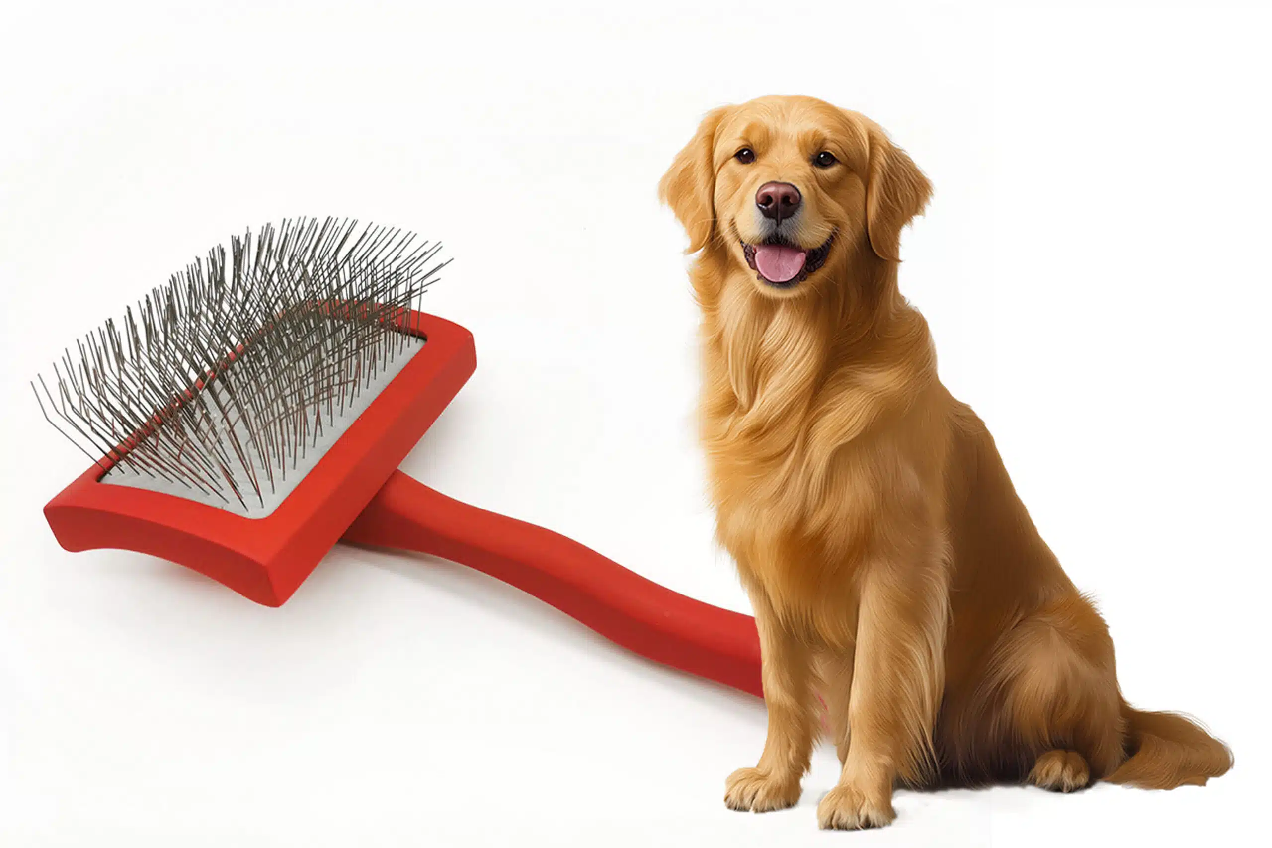 Wooden Pet Grooming Brush